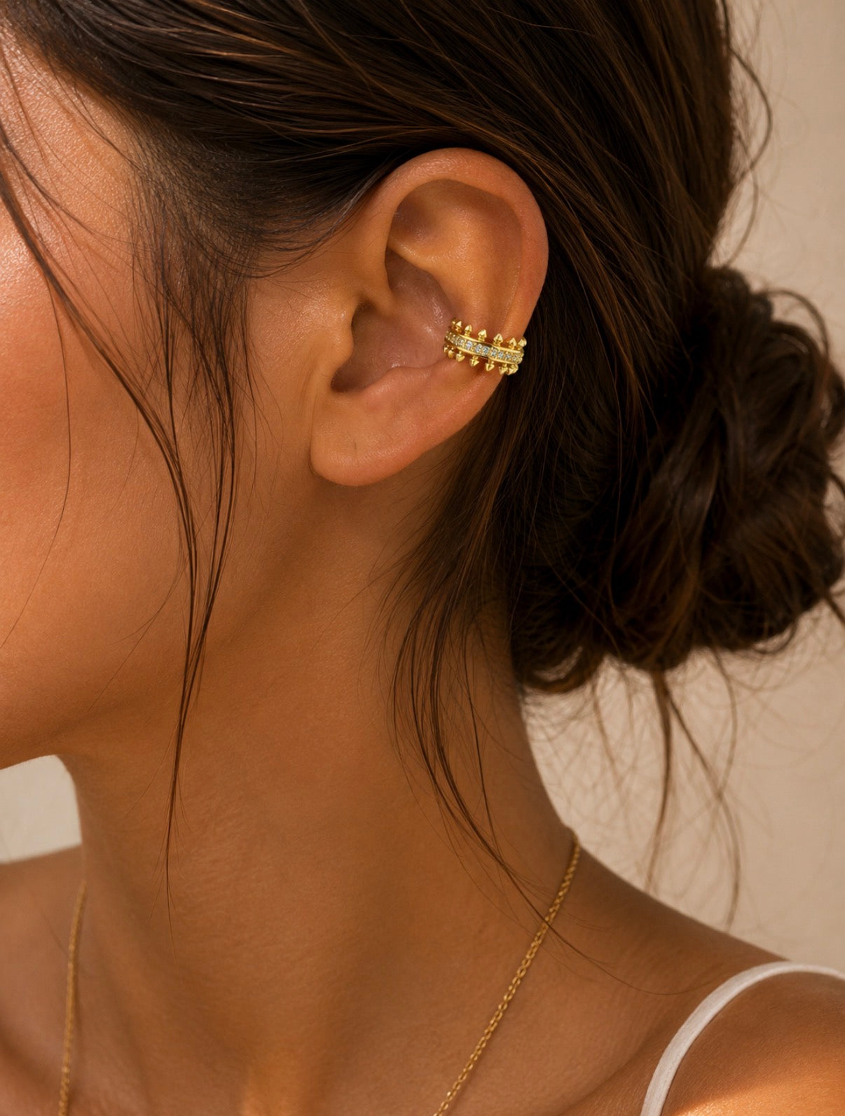 Camelia Ear-Cuff