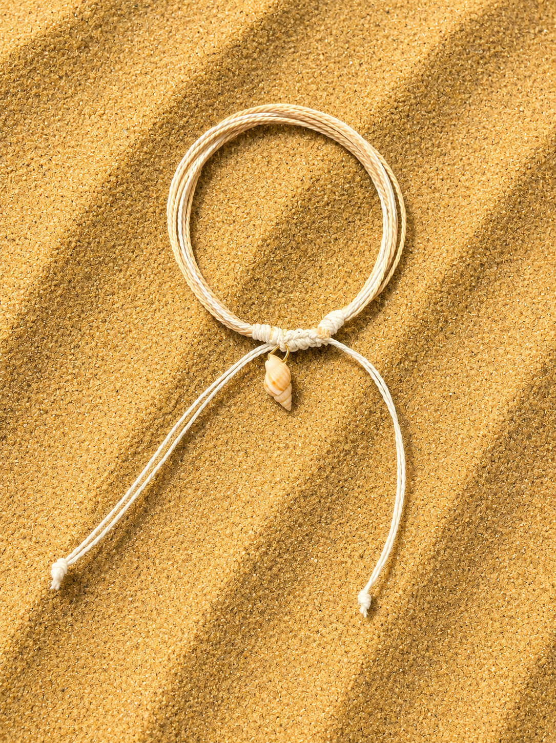 Pearl Shore Yarn Bracelet
