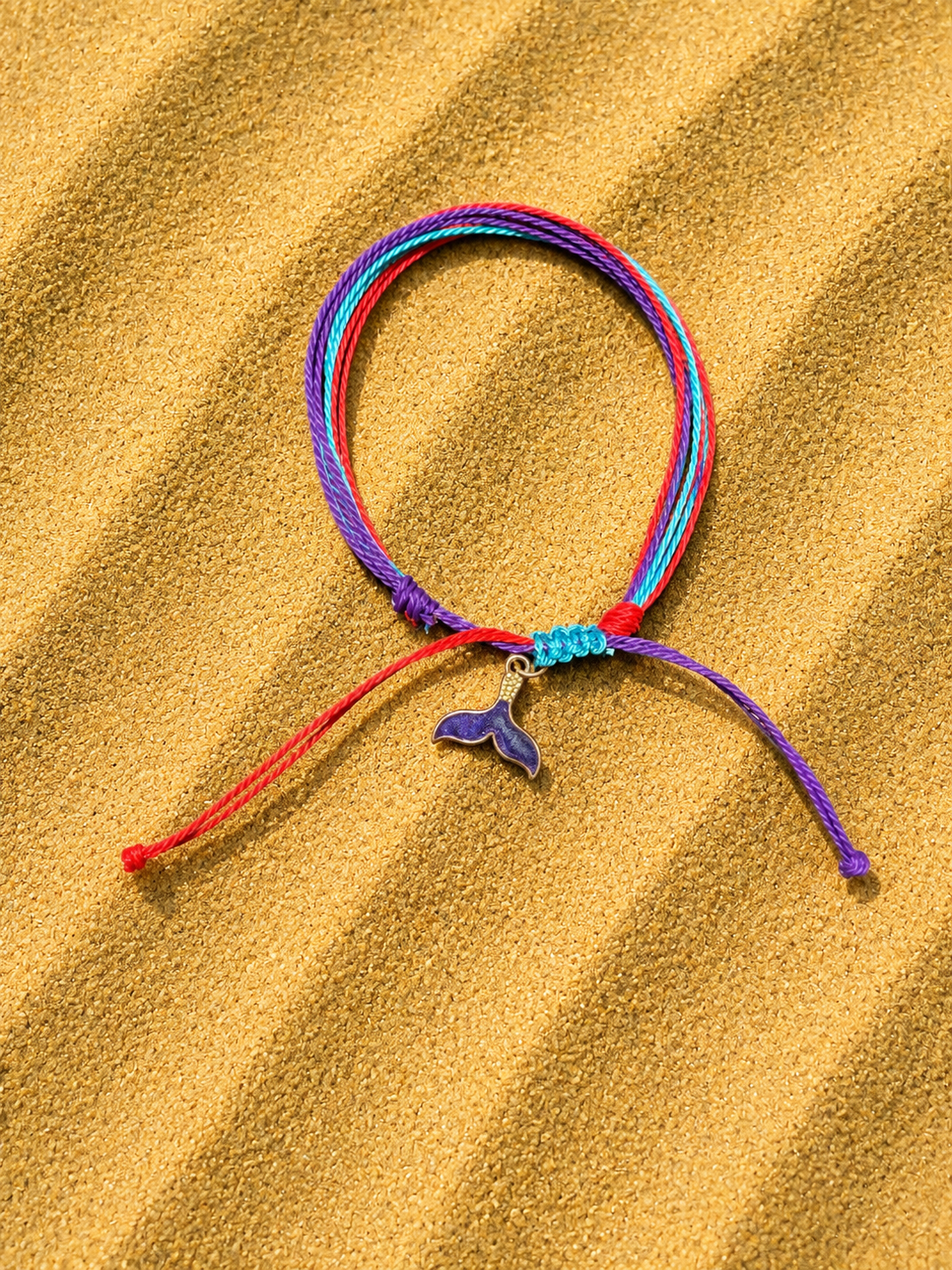 Mystic lagoon Yarn Bracelet