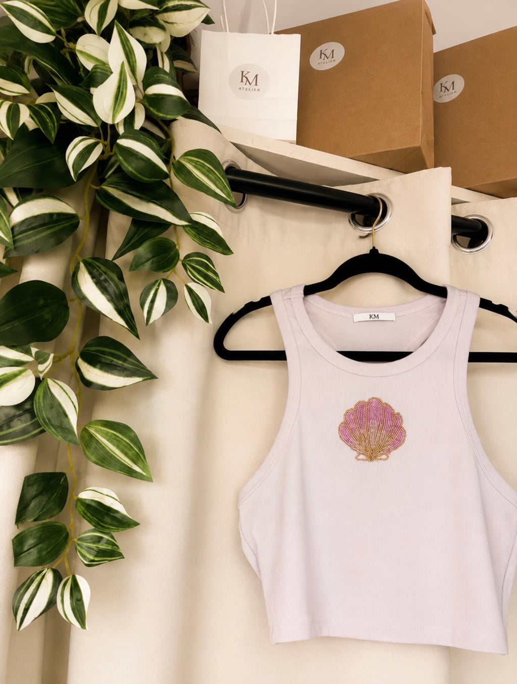 Seashell Blush Tank Top