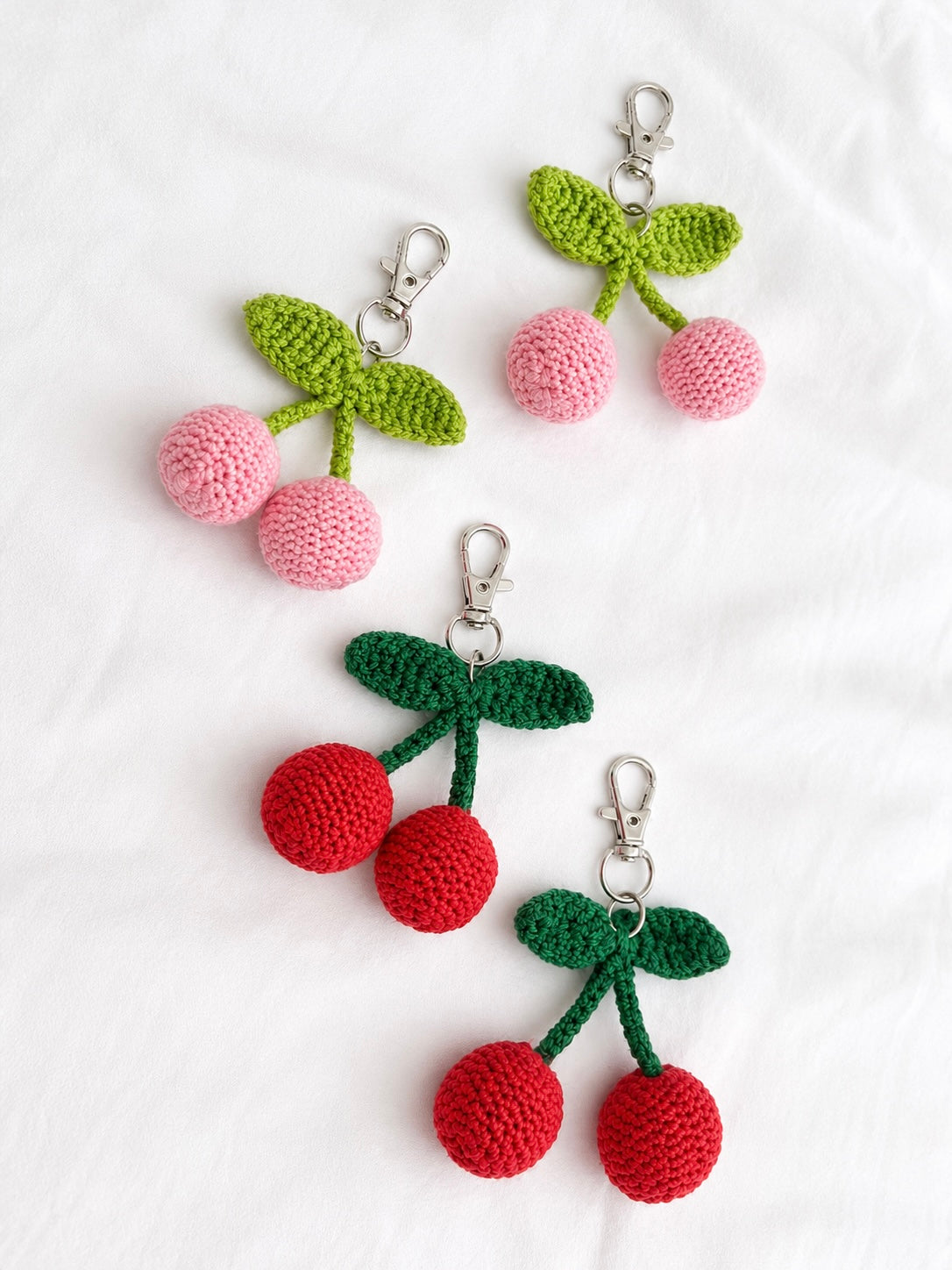 Cherry Kiss Key Chain