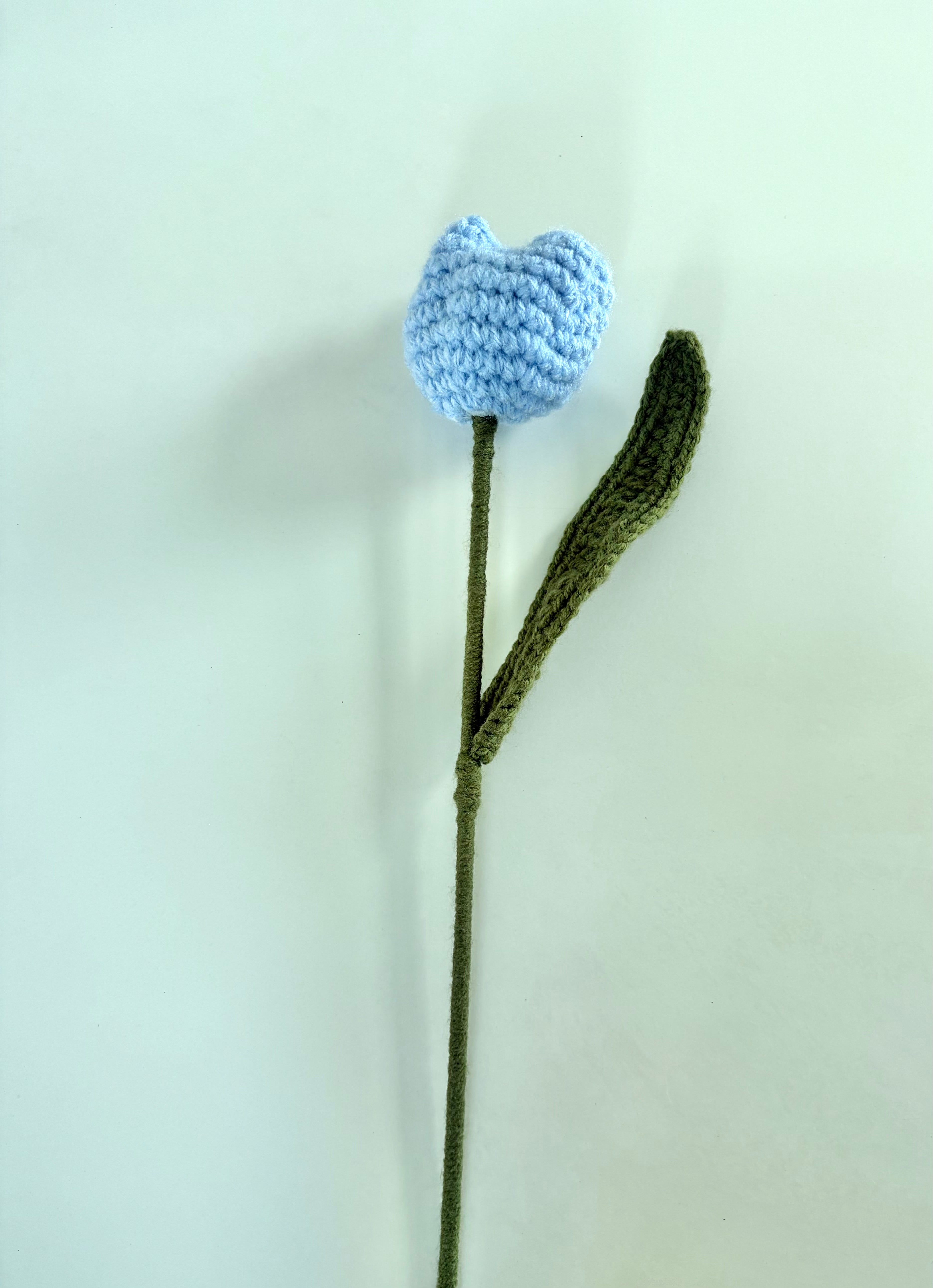 Tulipán a Crochet
