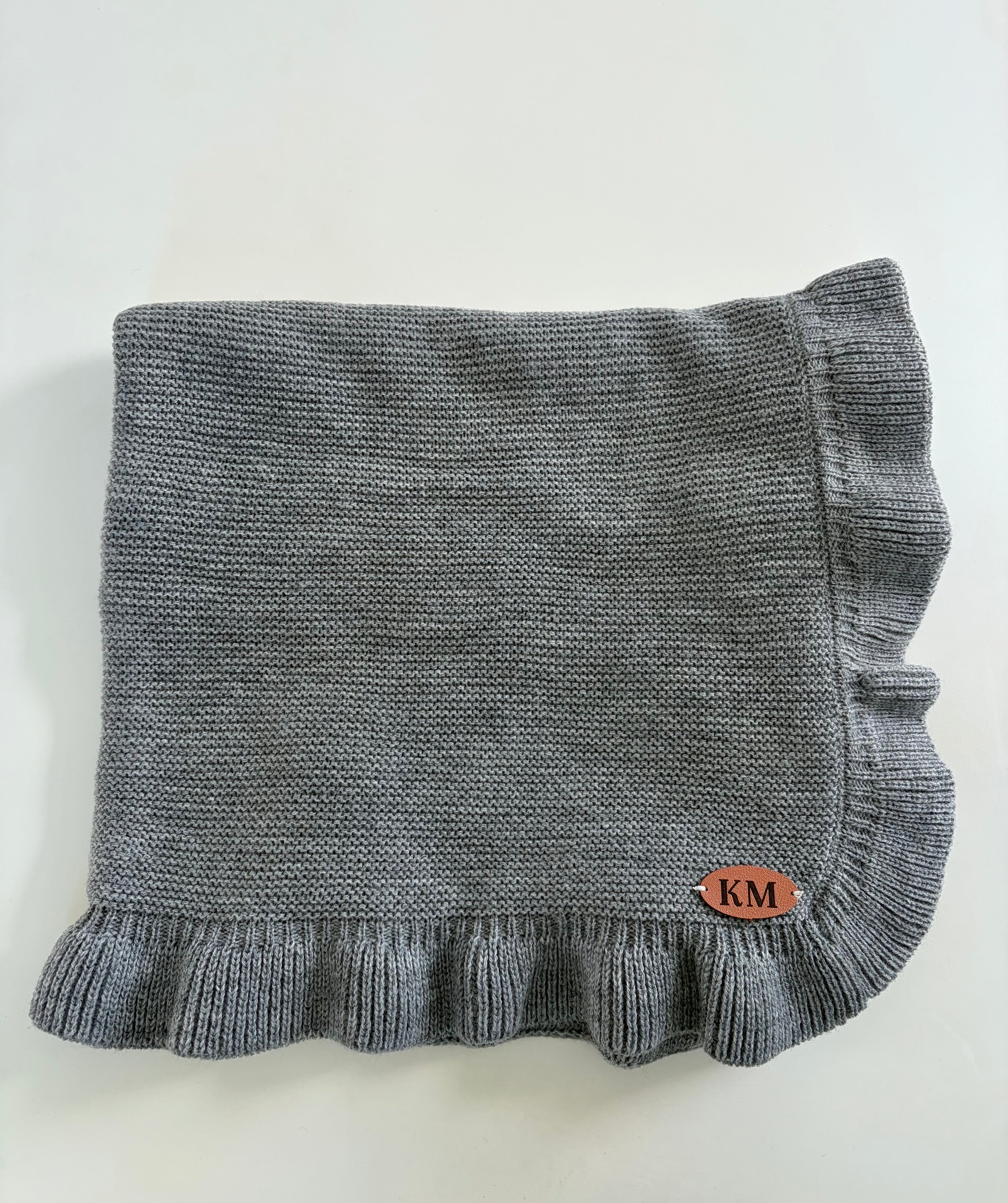 Km Baby Blanket- Gray