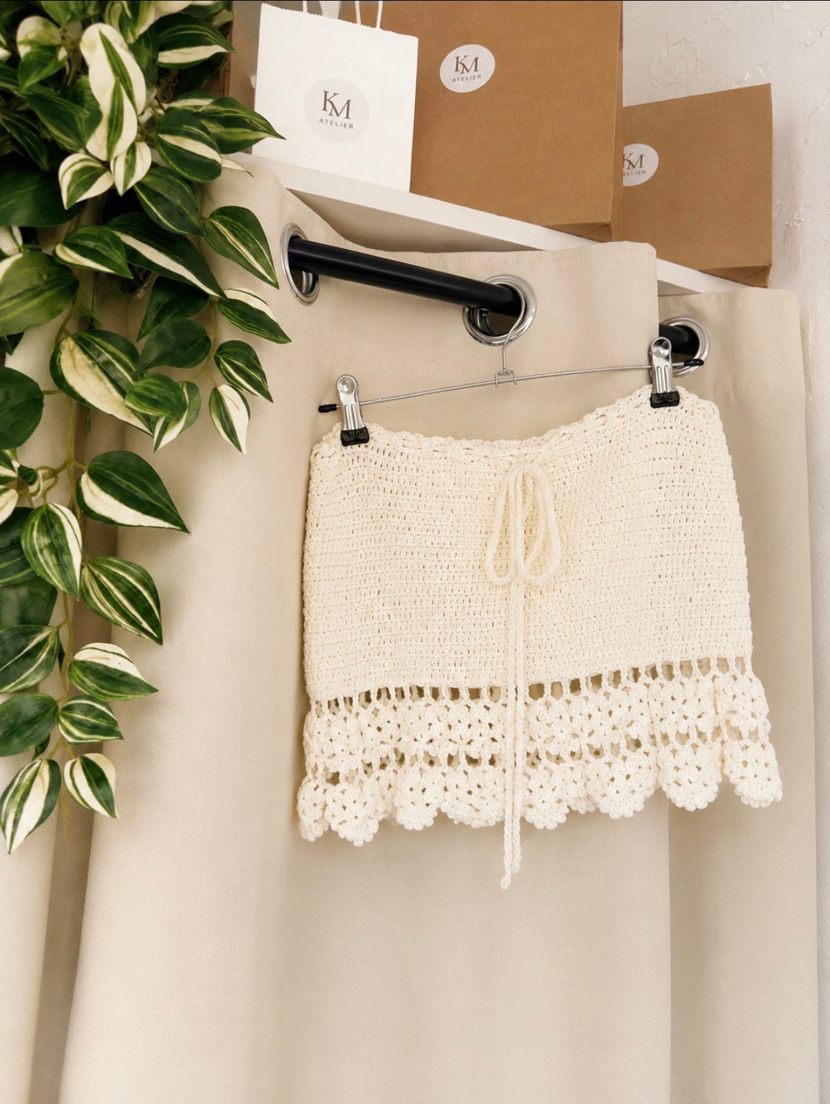 Aimar Skirt-White