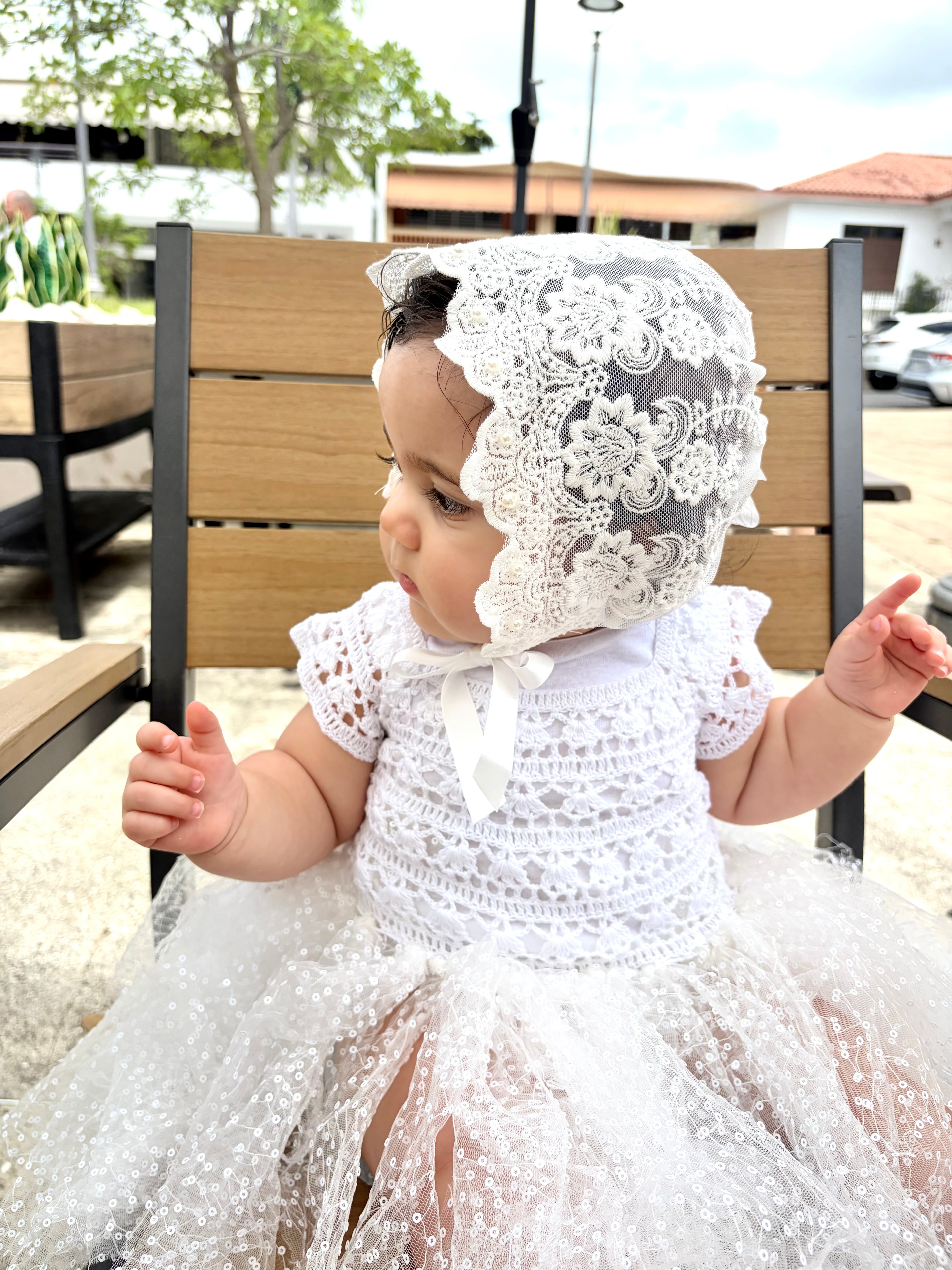 Baby Lace Cap