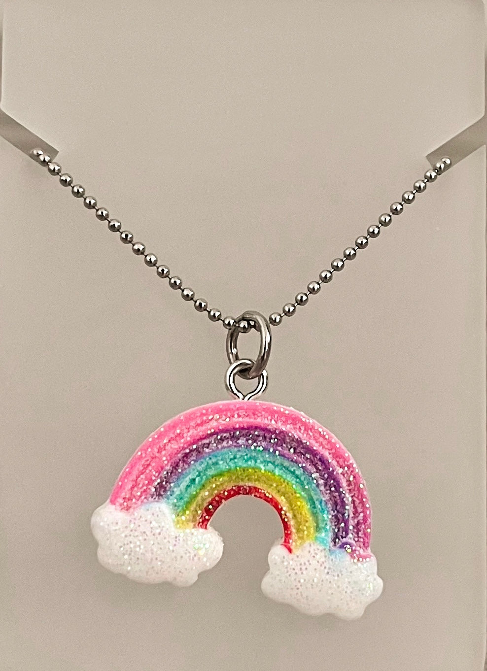 Rainbow Girl Necklace