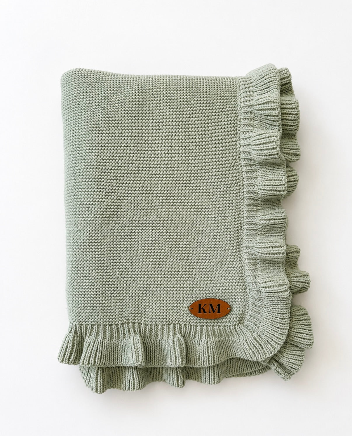 KM Baby Blanket-Sage