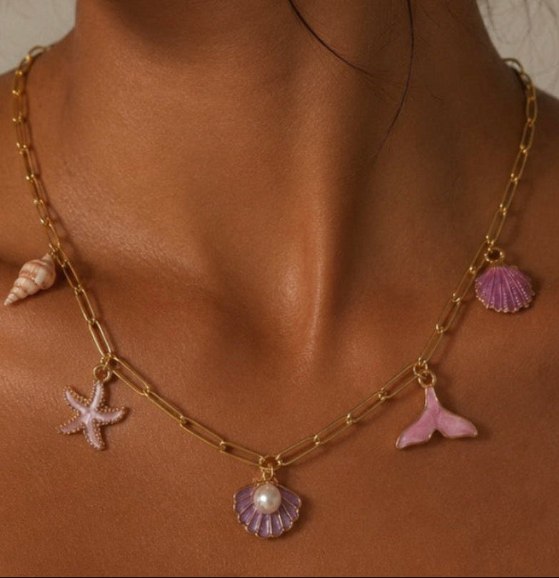 Océano Violeta Necklace