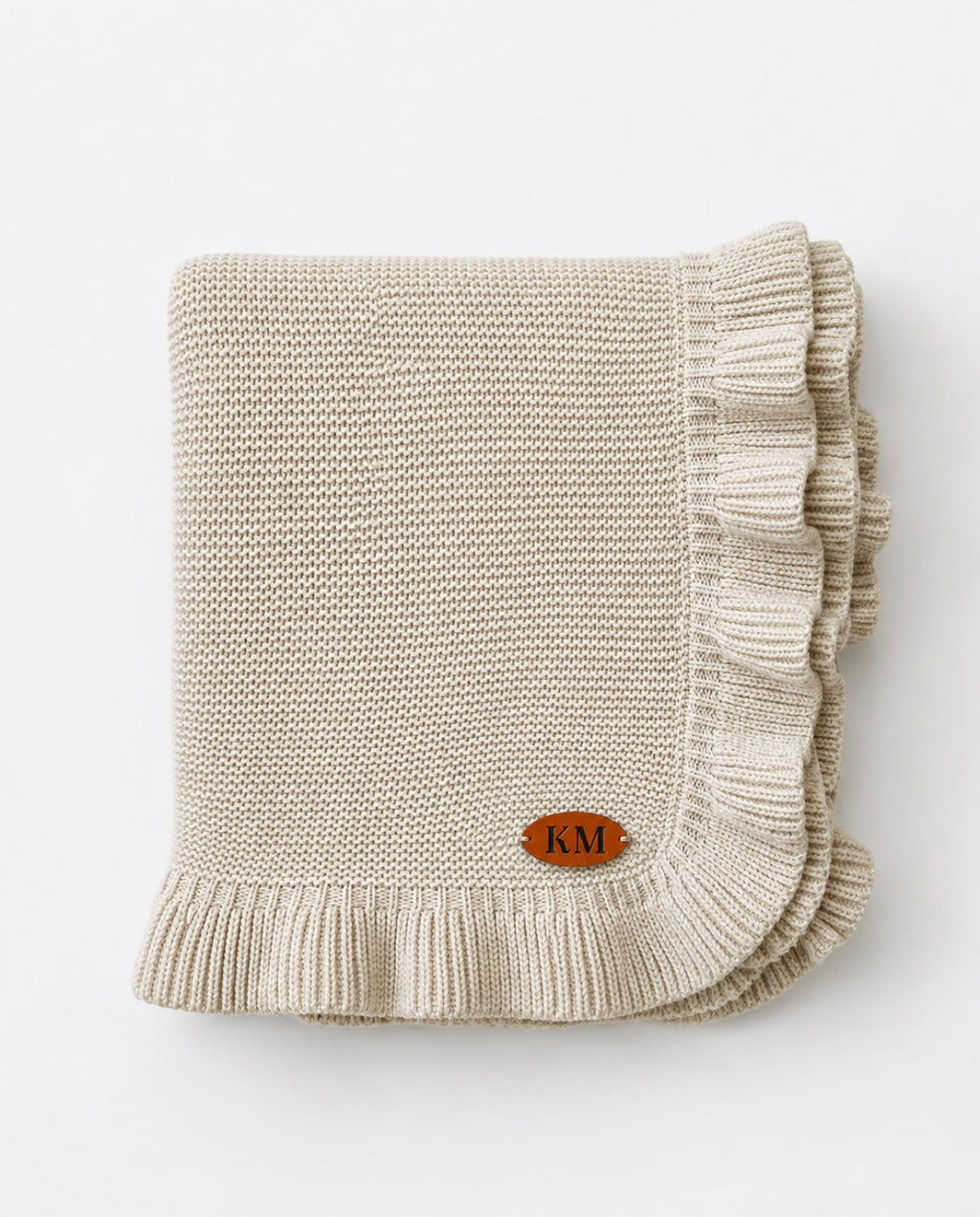 KM Baby Blanket-Beige