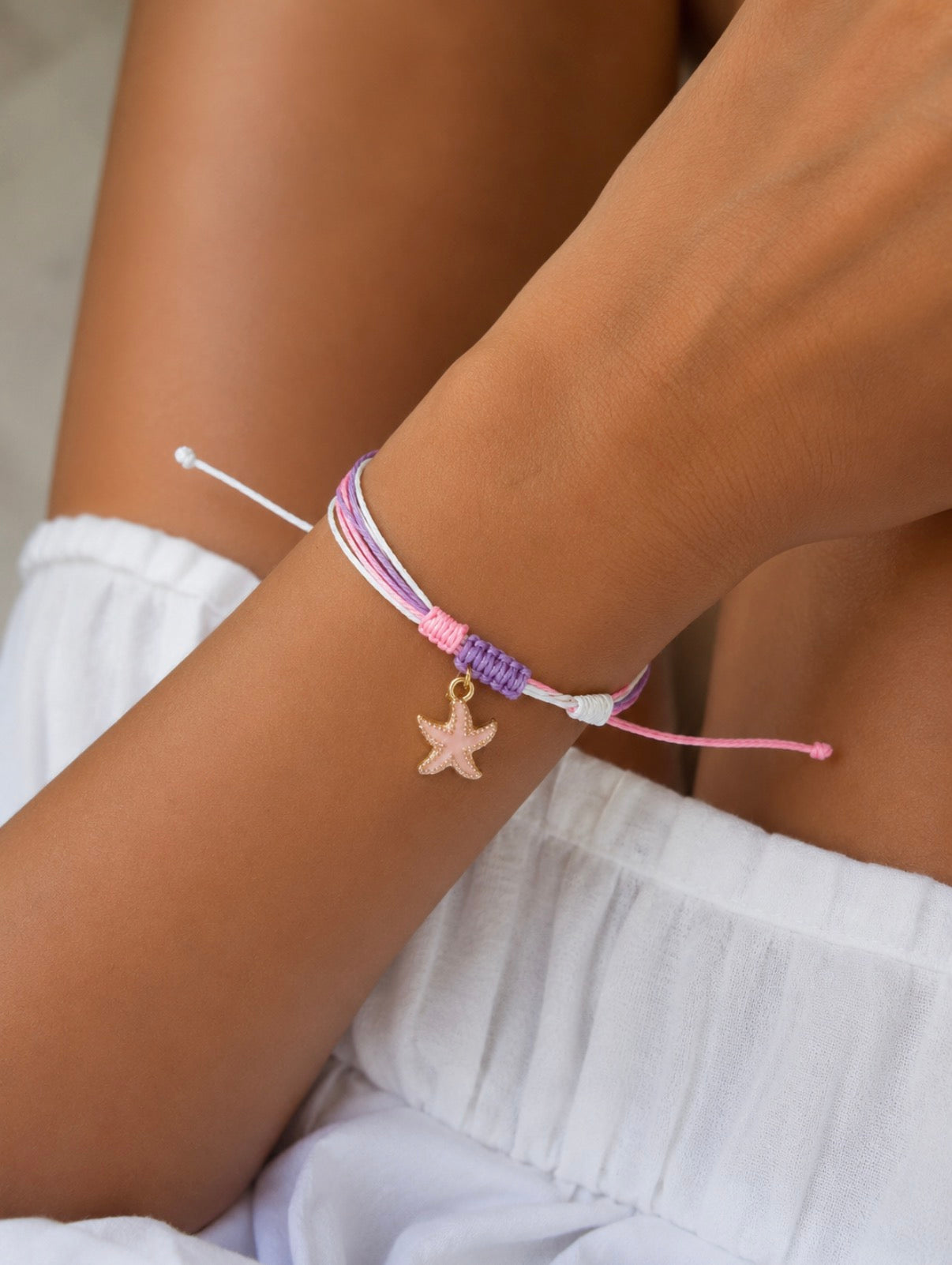 Pink Star Bracelet