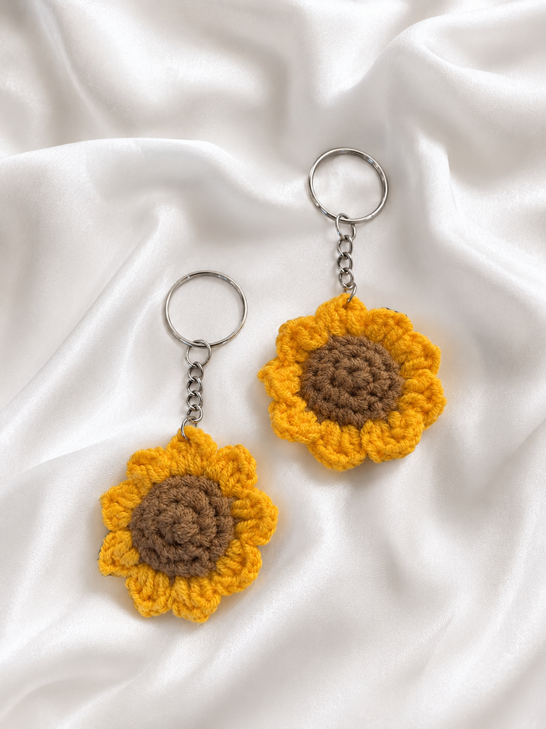 Sunflower Key Ring