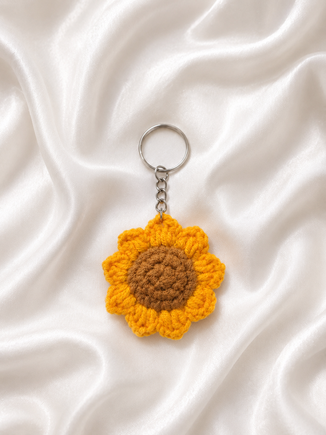 Sunflower Key Ring